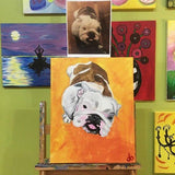 F&S Gift Store PET PORTRAITS, dog art, cat art, Oil painting, made to order, custom art, cat lady, dog person, portrait