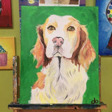 Personalized Oil Painting From Photos, handcraft art on Canvas-Show Case QFK102322-24