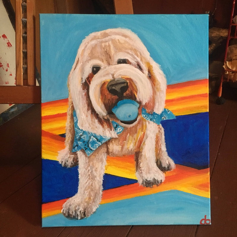 F&S Gift Store PET PORTRAITS, dog art, cat art, Oil painting, made to order, custom art, cat lady, dog person, portrait