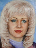 F&S Gift Store Custom Painting from Photo. Oil Painting Portrait from Photo. Personalized Gift. Portrait lady. Original Art. Сommission oil Portrai