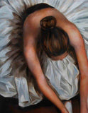 F&S Gift Store Ballet, Ballerina, Original Oil Painting on canvas, Pointe shoes, Customer oil painting, Ballet dancer, Ballerina art, Ballet Pictures