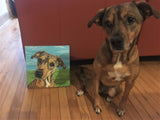 Personalized Oil Painting From Photos, handcraft art on Canvas-Show Case RIO101676-12