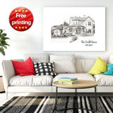 Personalized Oil Painting From Photos, handcraft art on Canvas-Show Case BLA100805-12