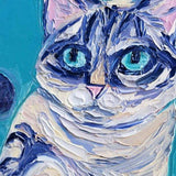 F&S Gift Store Holiday Pre-Order Sale! Awkward Pet Portrait Painting Commission- Custom Pet Portrait - Impressionist Style - Impasto - Oil Painting