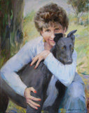F&S Gift Store Custom dog portrait, Commission dog painting, Custom pet portrait, Memorial art, Pet keepsake, Custom pet painting, Dog lover gift
