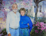 F&S Gift Store Painting from photo, Custom oil painting on canvas, Commission portrait, Couple portrait, Family oil painting, Portrait to order