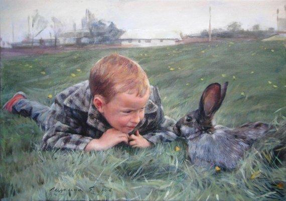 Personalized Oil Painting From Photos, handcraft art on Canvas-Show Case TIH101224-24