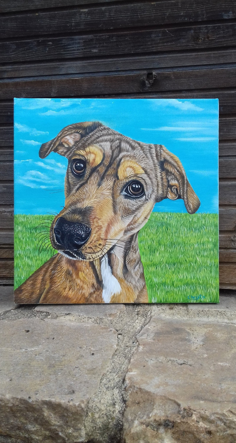 Personalized Oil Painting From Photos, handcraft art on Canvas-Show Case RIO101676-12