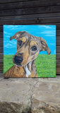 F&S Gift Store Dog lovers gifts, Custom pet painting, Dog illustration, Original oil painting, Custom portrait, Personalized gift, Custom dog portrait