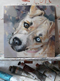 Personalized Oil Painting From Photos, handcraft art on Canvas-Show Case SAD101090-48