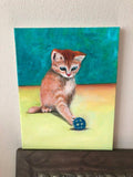 F&S Gift Store Customized Pet Portraits Acrylic on canvas original painting