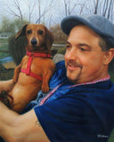 Personalized Oil Painting From Photos, handcraft art on Canvas-Show Case DFI101433-12