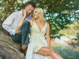 Personalized Oil Painting From Photos, handcraft art on Canvas-Show Case IHS100989-20