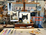 Personalized Oil Painting From Photos, handcraft art on Canvas-Show Case KCD101236-30