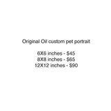 Personalized Oil Painting From Photos, handcraft art on Canvas-Show Case JKF102237-24