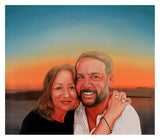 F&S Gift Store 2 Subject Oil Painting, Photo to Painting, Acrylic Painting, Portrait Painting, Portrait Artist, Paintings From Photos, Oil Painting