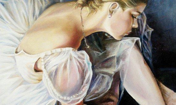 Personalized Oil Painting From Photos, handcraft art on Canvas-Show Case JRI100314-20