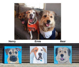Personalized Oil Painting From Photos, handcraft art on Canvas-Show Case JCF101254-24
