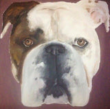 F&S Gift Store Custom Pet Portrait, oil on wooden or cotton canvas, made to order