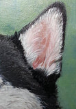 F&S Gift Store Custom Pet Portrait, Pet Memorial Urn Pet Supplies, Pet Lover Gift, Dog Cat Portraits, Hand Painted Art, Pet Wall Hanging, Pet Oil Painting