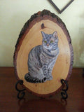 F&S Gift Store Custom Pet Portrait Oil Painting, Wooden Pet Memerial Urn, Dog Cat Portraits, Pet Lover Gift, Handmade Art, Pet Painting on Wood