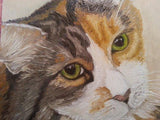 F&S Gift Store Custom Pet Portrait, Dog or Cat Portraits, Pet Lover Gift Idea, Pet Supplies, Memorial Urn, Hand Painted Art, Wall Hanging, Oil Painting Art
