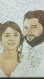 Personalized Oil Painting From Photos, handcraft art on Canvas-Show Case KSD102332-24