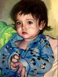 Personalized Oil Painting From Photos, handcraft art on Canvas-Show Case KHA101331-12