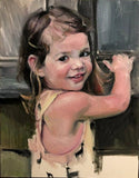 F&S Gift Store Custom Portrait from Photo - Oil Painting by artist A.J. Alper