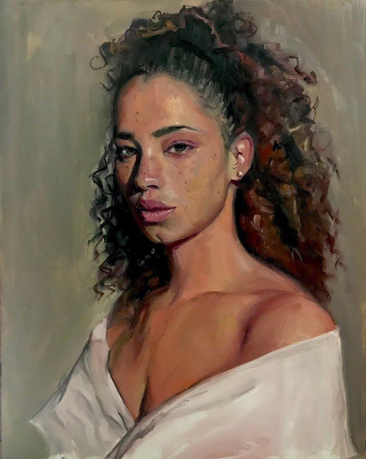 Personalized Oil Painting From Photos, handcraft art on Canvas-Show Case KHA101331-12