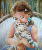 Personalized Oil Painting From Photos, handcraft art on Canvas-Show Case CCH101810-30