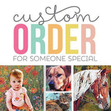 F&S Gift Store Custom Painted Pet Oil Portrait from Photo