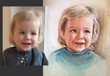 Personalized Oil Painting From Photos, handcraft art on Canvas-Show Case BRM102094-30