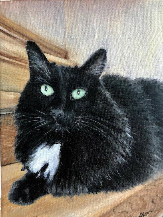 F&S Gift Store Custom pet portraits in oil - Great gifts for birthday or commemorative occasions