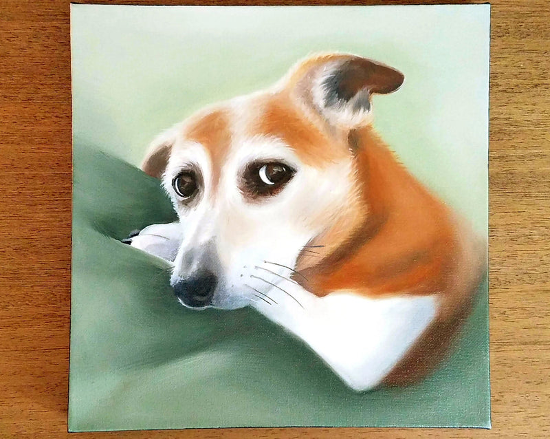 Personalized Oil Painting From Photos, handcraft art on Canvas-Show Case HJG102254-36