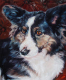 F&S Gift Store Corgi, custom Pet Portrait Painting in Oils, 10x12"