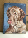 F&S Gift Store Custom dog portrait painting, DOG PAINTING CUSTOM, dog portrait funny gift, custom pet portrait canvas, animal portrait, hand painted canvas