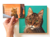 Personalized Oil Painting From Photos, handcraft art on Canvas-Show Case PDG101093-36