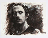F&S Gift Store Man portrait in oil painted from photo. Custom order 9x13inches