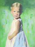 F&S Gift Store Custom Portrait Painting From Your Photo, Colorful Abstract, Child Family Hand Painted Original Wall Art