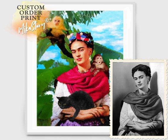 Personalized Oil Painting From Photos, handcraft art on Canvas-Show Case OFS100837-48
