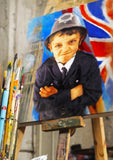 F&S Gift Store Custom Boy Oil Paint Portrait Art Commission / Digital Painting from Photo / Digital Portrait / Personalized Custom Child Portrait Painting
