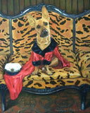 F&S Gift Store Сustom pet portrait, Commission dog painting, Oil painting custom, Custom dog portrait, Pet paintings, Anniversary gift, Dad gift