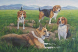 Personalized Oil Painting From Photos, handcraft art on Canvas-Show Case STM101034-12