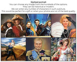 F&S Gift Store Oil Painting, Custom Portrait,Man oil Portrait,Custom Family Portrait,Painting from Photo,Family Portrait,Portraits, Oil Painting