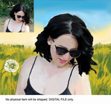 Personalized Oil Painting From Photos, handcraft art on Canvas-Show Case CDK100622-12