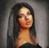 Personalized Oil Painting From Photos, handcraft art on Canvas-Show Case DAF102155-12