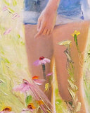 F&S Gift Store Custom canvas art, Customized portrait, Painting portrait, Made to order painting, Custom oil on canvas, Female portrait