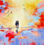 Personalized Oil Painting From Photos, handcraft art on Canvas-Show Case KKD101010-72
