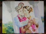 Personalized Oil Painting From Photos, handcraft art on Canvas-Show Case PPA102604-20